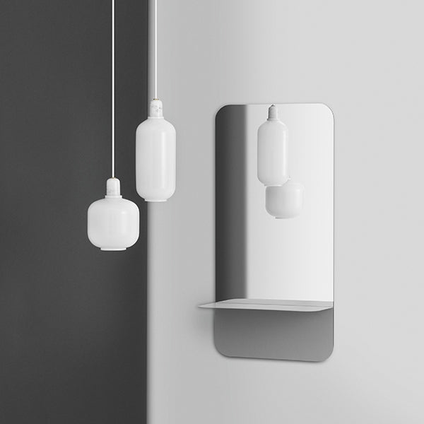 Normann Copenhagen Amp Lampe, stor - hvid - Bahne